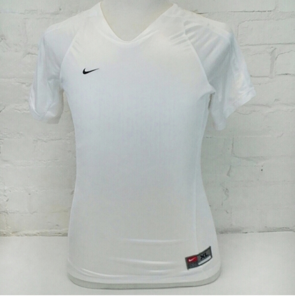 nike v neck compression shirt